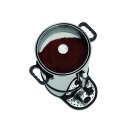 Bartscher Kaffeemaschine Bartscher PRO II 40, 40-48 Tassen, 6 Liter, Edelstahl, A190148