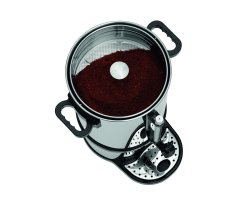 Bartscher Kaffeemaschine PRO II 60, 60-72 Tassen, 9 Liter, Edelstahl, A190167