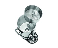 Bartscher Kaffeemaschine PRO II 60, 60-72 Tassen, 9 Liter, Edelstahl, A190167