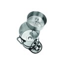 Bartscher Kaffeemaschine PRO II 60, 60-72 Tassen, 9 Liter, Edelstahl, A190167