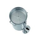 Bartscher Kaffeemaschine Silver 1300, 100 Tassen, 13,2 Liter, Edelstahl, A190189