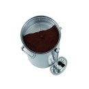 Bartscher Kaffeemaschine Silver 1300, 100 Tassen, 13,2 Liter, Edelstahl, A190189
