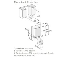 Miele G 5990 SCVi SL Geschirrspüler vollintegriert, 45 cm