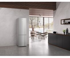 Miele Stand-Kühl-Gefrierkombination KFN 4395 BD - Edelstahllook - 201 cm Höhe