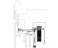 Quooker Front PRO3 CUBE schwarz *7 Jahre Garantie* FTBLK PRO3 CUBE