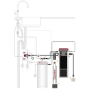 Quooker Front PRO3 CUBE schwarz *7 Jahre Garantie* FTBLK PRO3 CUBE