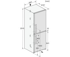 Miele Stand-K&uuml;hl-Gefrierkombination KFN 4795 BD - BlackSteel - 201 cm H&ouml;he