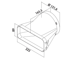 Naber COMPAIR PRIME flow® P-EST 150 Endstück 4051018