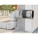 Naber COMPAIR PRIME flow® P-RBH 150 Rohrbogen horizontal 90° 4051006