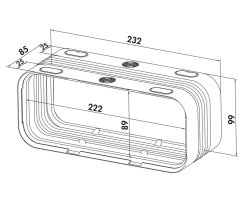 Naber COMPAIR PRIME flow&reg; Prime 150 Flachkanal Set-1 4051016