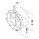 Naber COMPAIR PRIME flow&reg; P-MRBS 150 Mauerkasten-Rohbau-Set 4051029