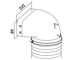Naber COMPAIR PRIME flow® P-URX 150 Umlenkstück...