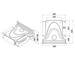 Naber COMPAIR flow 150, GREENflow Filterbox-Set-2, 4043095