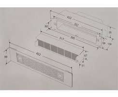 Oranier Profi-Umluftmodulset inkl. Profi-Aktivkohlefilter...