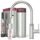 Quooker Flex Set mit PRO3 Reservoir &amp; CUBE Voll-Edelstahl **inkl. CUBE Filter Starter Paket** FXRSST PRO3 CUBE2 *inkl. 7 JAHRE GARANTIE*