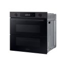 Samsung Dual Cook Flex&trade; Einbaubackofen, 60 cm, 76 l, A+*, Pyrolyse, Schwarz, Serie 4, NV7B4550UDB/U1