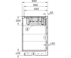 Miele Kochfeld mit Wrasenabzug KMDA 7473 FL-U - rahmenlos - Umluft