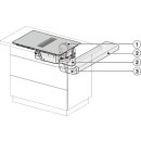 Miele Kochfeld mit Wrasenabzug KMDA 7473 FL-U - rahmenlos - Umluft