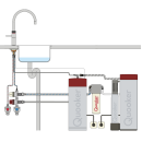 Quooker Fusion Square PRO3 CUBE verchromt glänzend *7 Jahre Garantie & CUBE Filter Starter Paket* FNSCHR PRO3 CUBE2