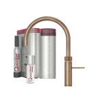 Quooker Fusion Round PRO3 CUBE Messing Patina *7 Jahre Garantie & CUBE Filter Starter Paket* FNRPTB PRO3 CUBE2