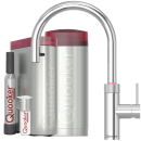 Quooker Flex Round COMBI CUBE verchromt glänzend *7 Jahre Garantie & CUBE Filter Starter Paket* FXRCHR COMBI CUBE2