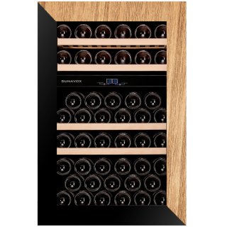 DUNAVOX Einbau Weinkühler Glance-49 - Push to open - 88,5cm - 116L - 49 Flaschen - ohne Front - DAVG-49.116DOP.TO