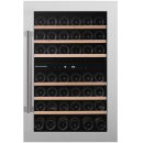 DUNAVOX Einbau Weinkühler Soul-42 - Höhe 88,5cm - 42 Flaschen - Edelstahl - DAB-42.117DSS