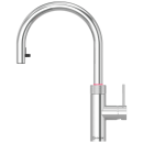 Quooker Flex Round COMBI+ CUBE verchromt glänzend *7 Jahre Garantie & CUBE Filter Starter Paket* FXRCHR COMBI+ CUBE2