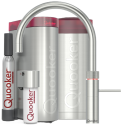 Quooker Fusion Round COMBI+ CUBE Voll-Edelstahl *7 Jahre Garantie & CUBE Filter Starter Paket* FNRSST COMBI+ CUBE2
