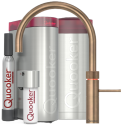 Quooker Fusion Round COMBI+ CUBE Messing Patina *7 Jahre Garantie & CUBE Filter Starter Paket* FNRPTB COMBI+ CUBE2