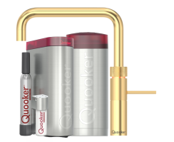 Quooker Fusion Square COMBI CUBE Gold *7 Jahre Garantie...