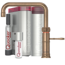 Quooker Classic Fusion Square PRO3 CUBE Messing Patina *7 Jahre Garantie & CUBE Filter Starter Paket* CFNSPTB PRO3 CUBE2