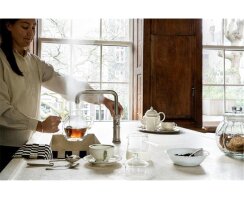 Quooker Classic Fusion Square COMBI CUBE Voll-Edelstahl *7 Jahre Garantie & CUBE Filter Starter Paket* CFNSSST COMBI CUBE2