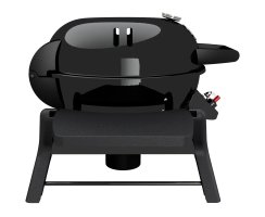 Outdoorchef Minichef 420 G Black 50mbar, Gas-Kugelgrill, Grillfl&auml;che 42 cm, 18.128.06