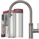 Quooker Flex Round PRO3 CUBE Gunmetal *7 Jahre Garantie & CUBE Filter Starter Paket* FXRGME PRO3 CUBE2