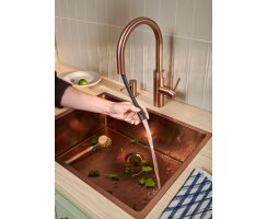 Quooker Flex Round PRO3 Kupfer Rosé *7 Jahre...