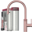 Quooker Flex Round PRO3 CUBE Kupfer Rosé *7 Jahre Garantie & CUBE Filter Starter Paket* FXRRCO PRO3 CUBE2