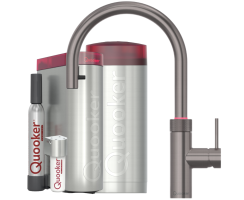 Quooker Flex Round COMBI CUBE Gunmetal *7 Jahre Garantie...