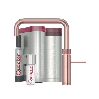 Quooker Fusion Square PRO3 CUBE Kupfer Rosé *7 Jahre Garantie & CUBE Filter Starter Paket* FNSRCO PRO3 CUBE2