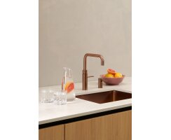 Quooker Fusion Square COMBI CUBE Kupfer Rosé *7 Jahre Garantie & CUBE Filter Starter Paket* FNSRCO COMBI CUBE2