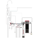 Quooker Fusion Round PRO3 CUBE Kupfer Rosé *7 Jahre Garantie* FNRRCO PRO3 CUBE
