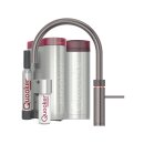 Quooker Fusion Round PRO3 CUBE Gunmetal *7 Jahre Garantie & CUBE Filter Starter Paket* FNRGME PRO3 CUBE2