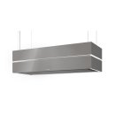 berbel Deckenlifthaube Skyline Edge Play BIH 100 SKE-P 1050539 Glas Silbergrau inkl. 7-Jahre Garantie