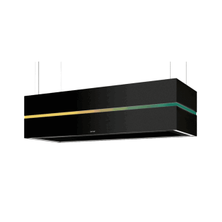 berbel Deckenlifthaube Skyline Edge Play BIH 120 SKE-P 1050552 Glas schwarz inkl. 7-Jahre Garantie