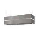 berbel Deckenlifthaube Skyline Edge Play BIH 120 SKE-P 1050555 Glas Silbergrau inkl. 7-Jahre Garantie