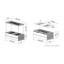 berbel Deckenlifthaube Skyline Edge Play BIH 120 SKE-P permalyt 1050558 Glas Mattschwarz inkl. 7-Jahre Garantie