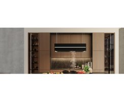 berbel Deckenlifthaube Skyline Edge Base BIH 100 SKE-B 1050532 Glas Mattschwarz inkl. 7-Jahre Garantie