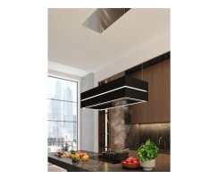 berbel Deckenlifthaube Skyline Edge Base BIH 100 SKE-B permalyt 1050535 Glas Mattschwarz inkl. 7-Jahre Garantie