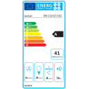 berbel Inselhaube Ergoline BIH 110 EG Glas schwarz 1020000S inkl. 7- Jahre Garantie