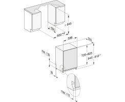 Miele G 7985 SCVi XXL AutoDos K2O Geschirrspüler vollintegriert - 60 cm